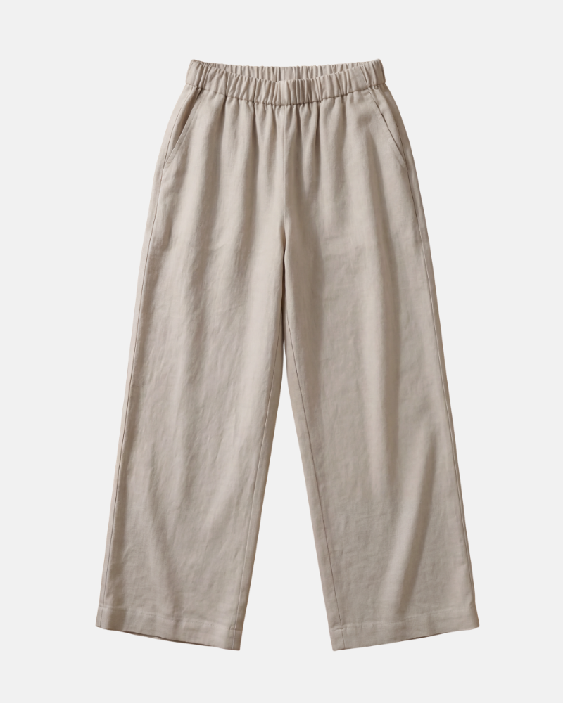 Oat Linen Trousers
