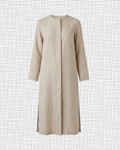 Oat Linen Long Tunic
