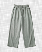 Sage Linen Culottes