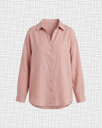 Pink Linen Shirt