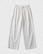 White Linen Trousers