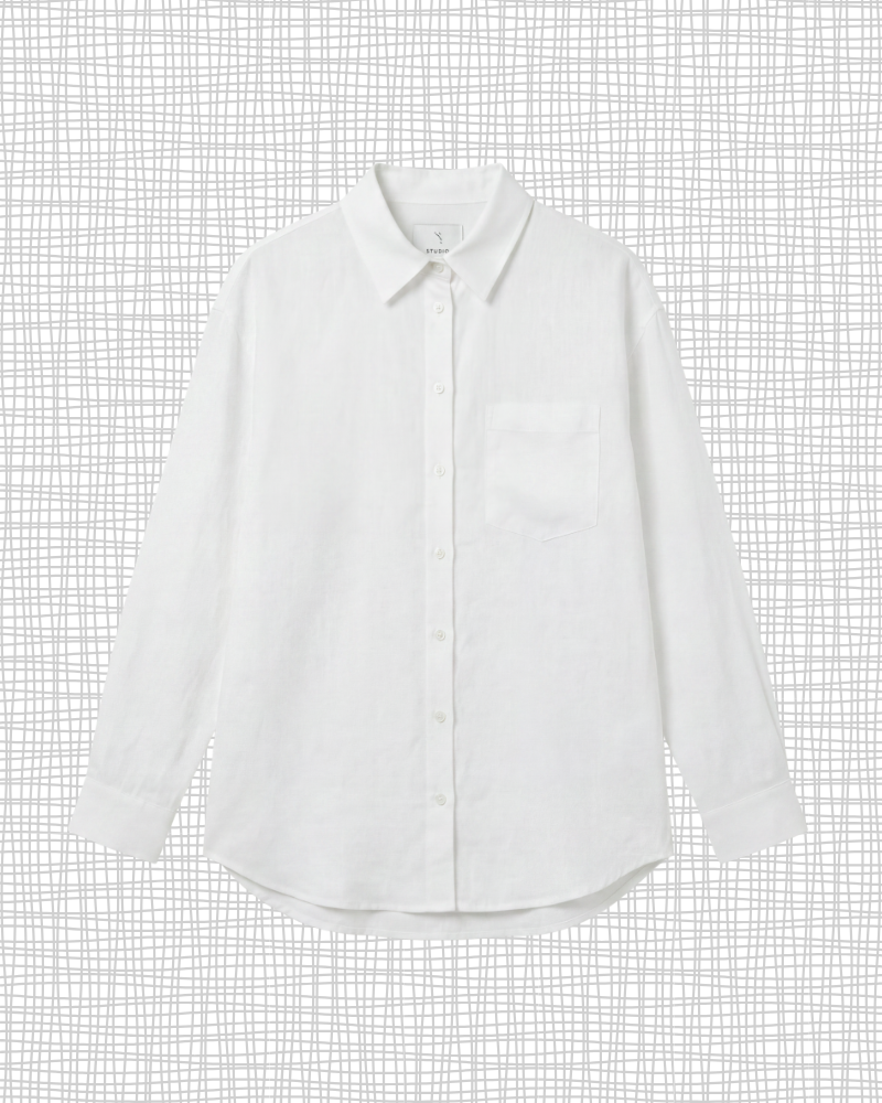 White Linen Shirt